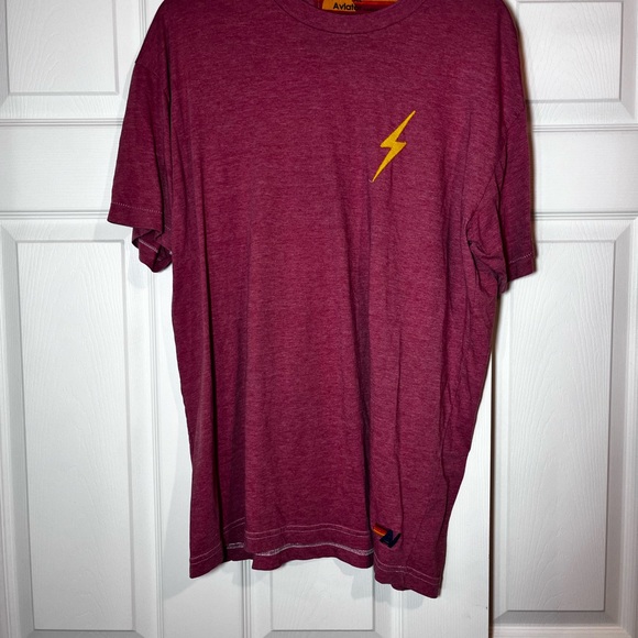 Aviator Nation Short Sleeve Tees - Pink, Green, White - Picture 5 of 14